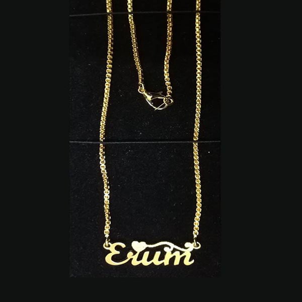 personalized name necklace Pakistan
