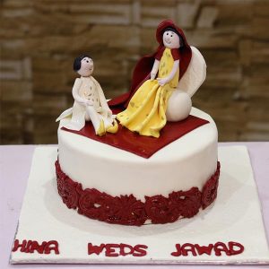 Wedding Mehndi Theme Cake