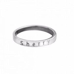 Customize Name Ring