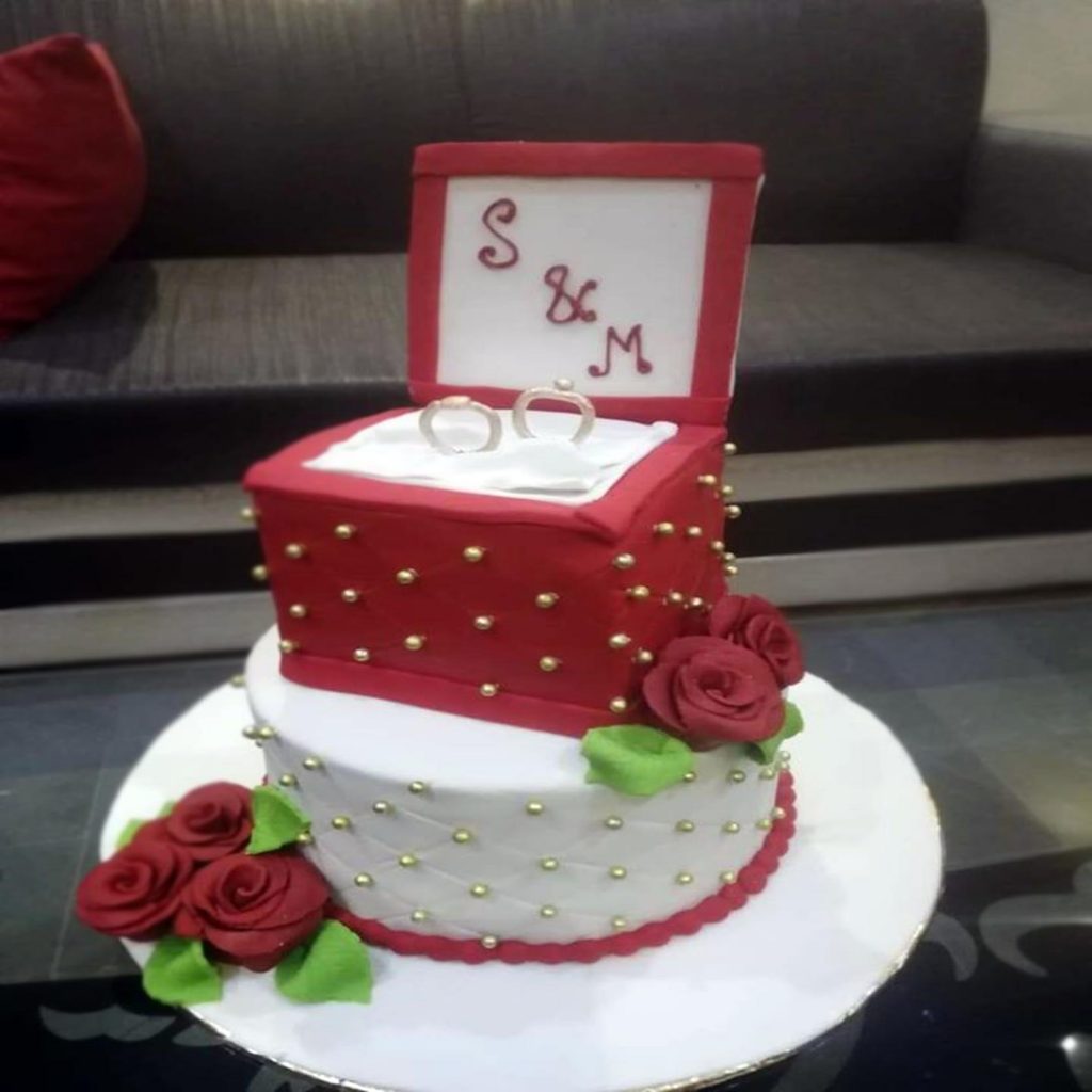 Wedding Cake The Custom Seen Customized Cake in Karachi