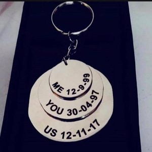 Customized Metallic Keychain