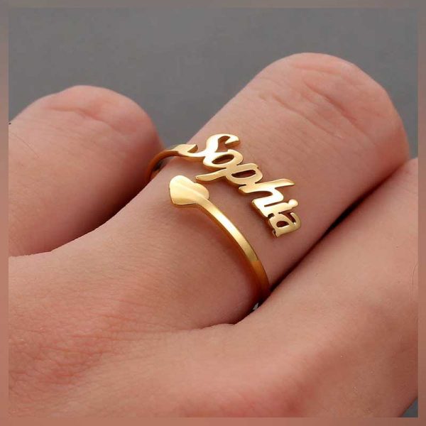 Customized Name Ring - D2