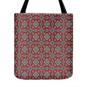 Sindhi Ajrak Design – Tote Bag