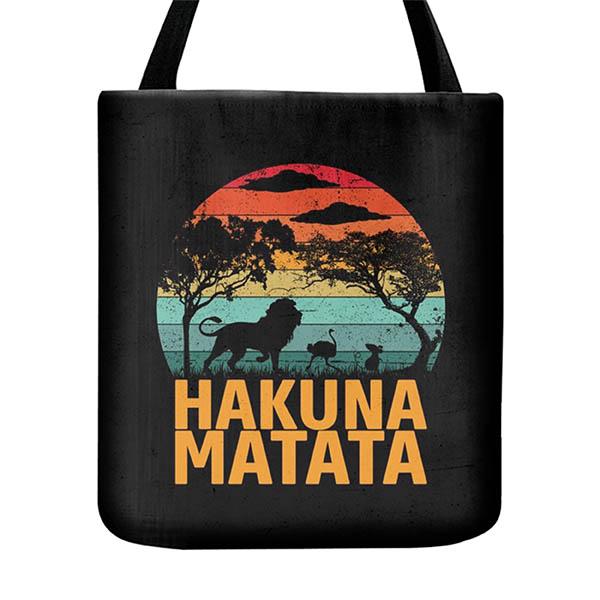 Hakuna Matata Black – Tote Bag